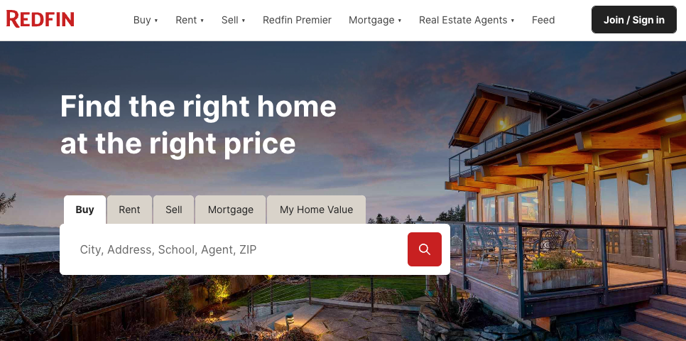 Real estate website development