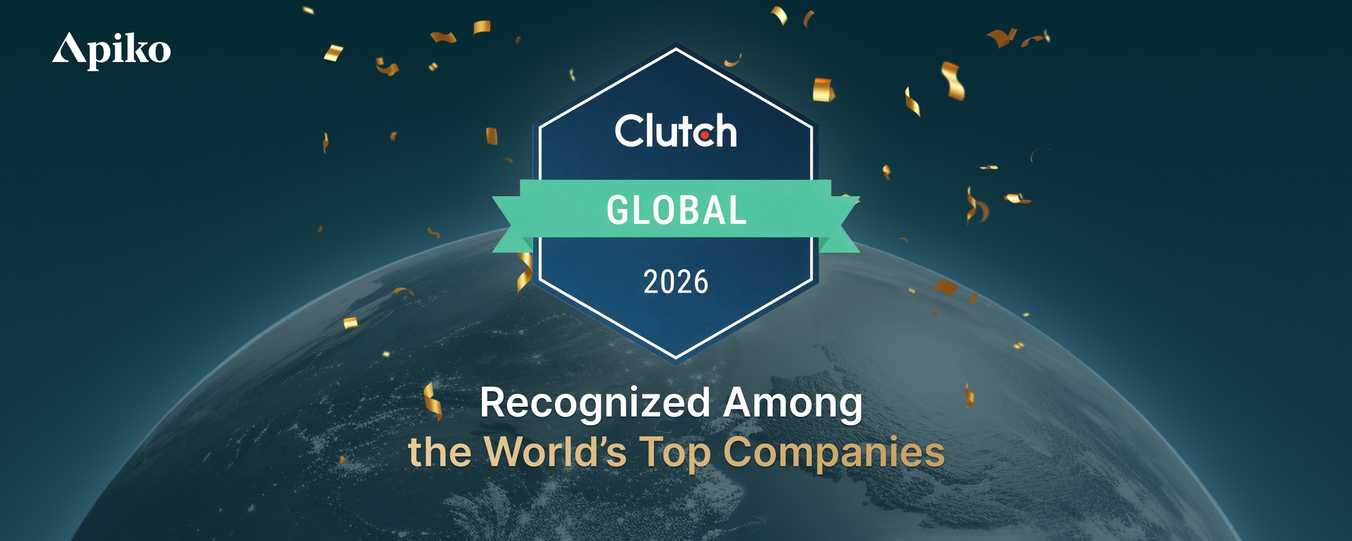 Apiko is a Summer 2026 Clutch Global Award Winner!