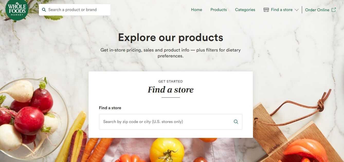 WholeFoods marketplace development