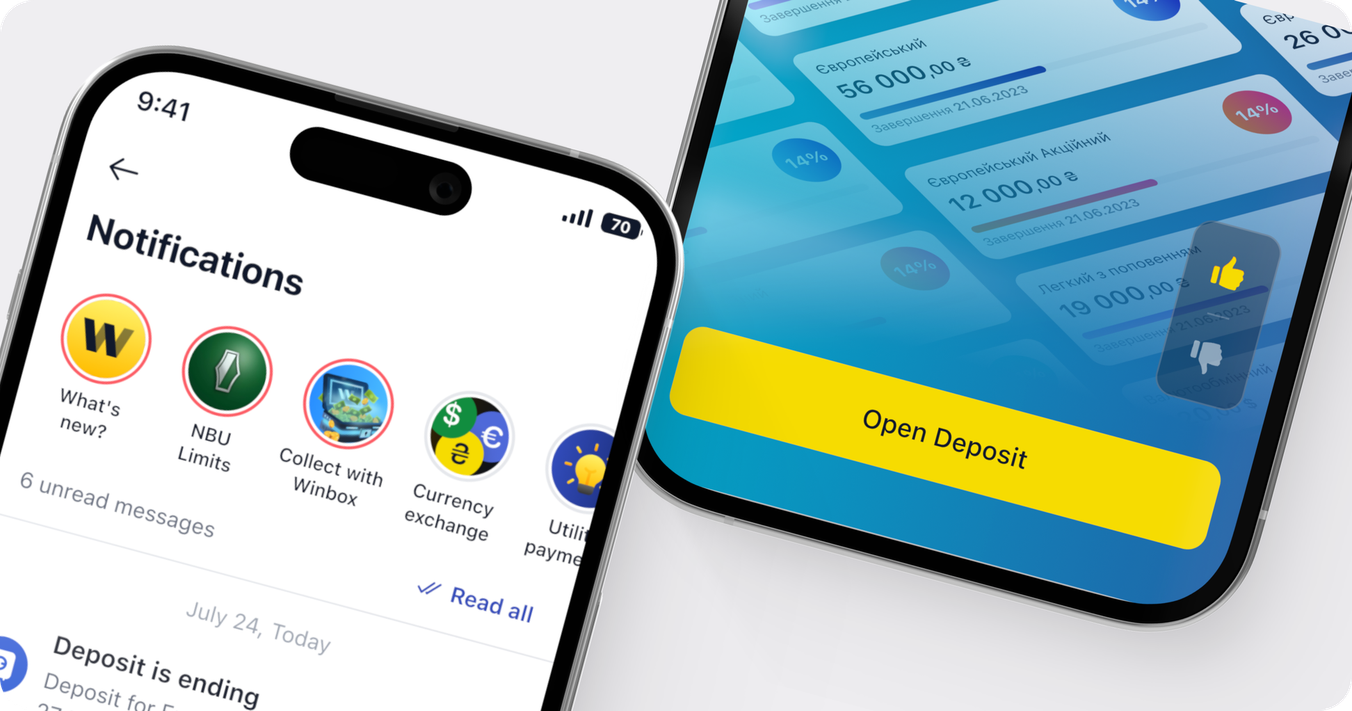 ux design in fintech stories