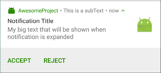 RN push notification