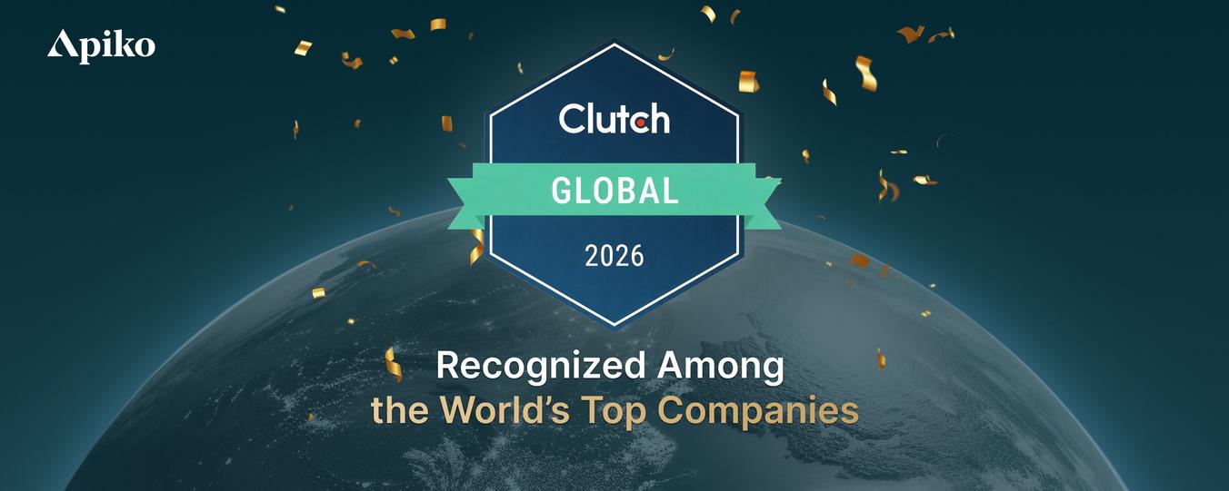 Apiko is a Summer 2026 Clutch Global Award Winner!