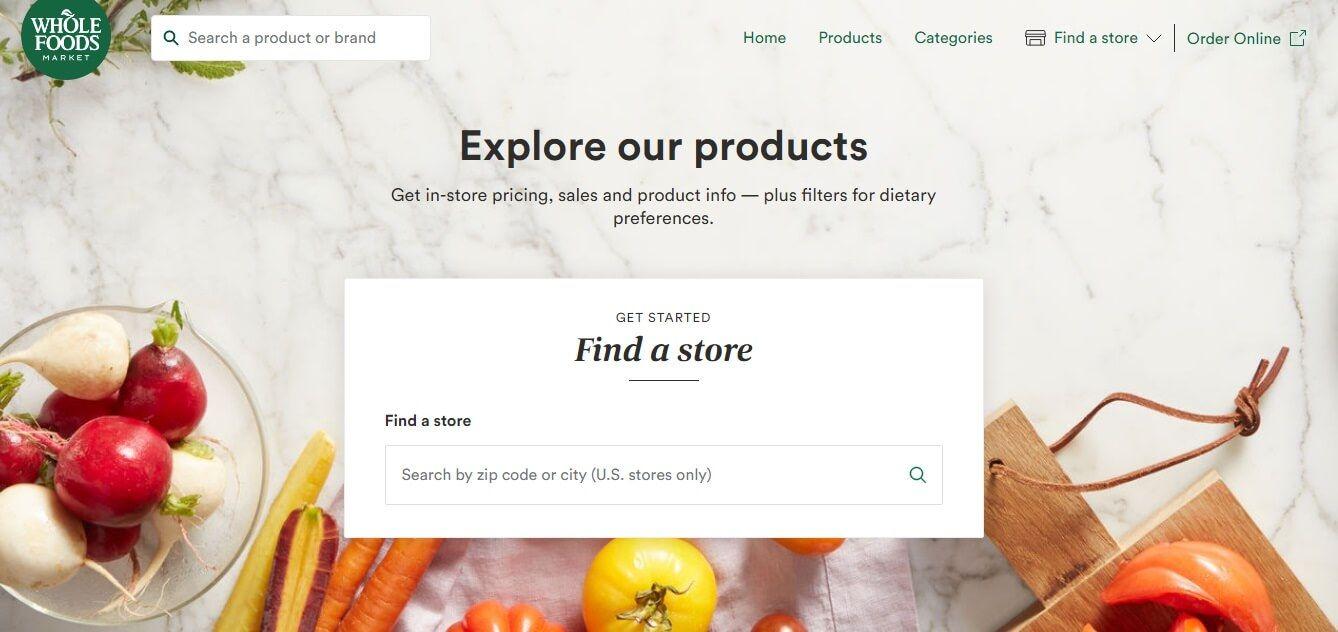 WholeFoods marketplace development