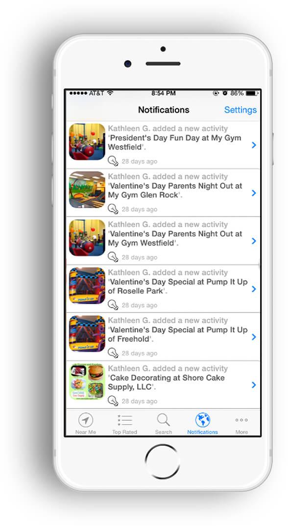 class management app notifications