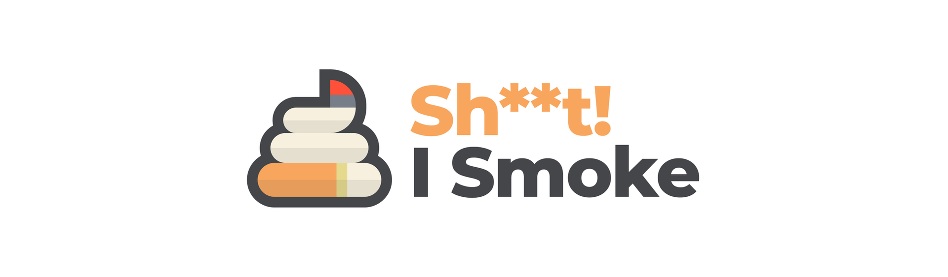 shoot! i smoke logo
