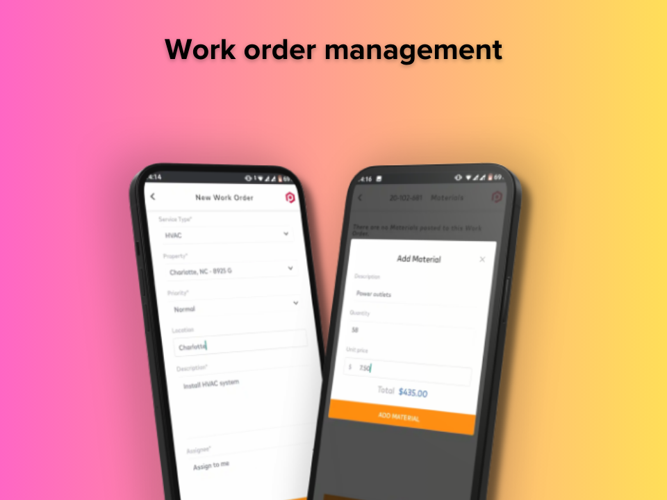 Work order for Field Service Management Software