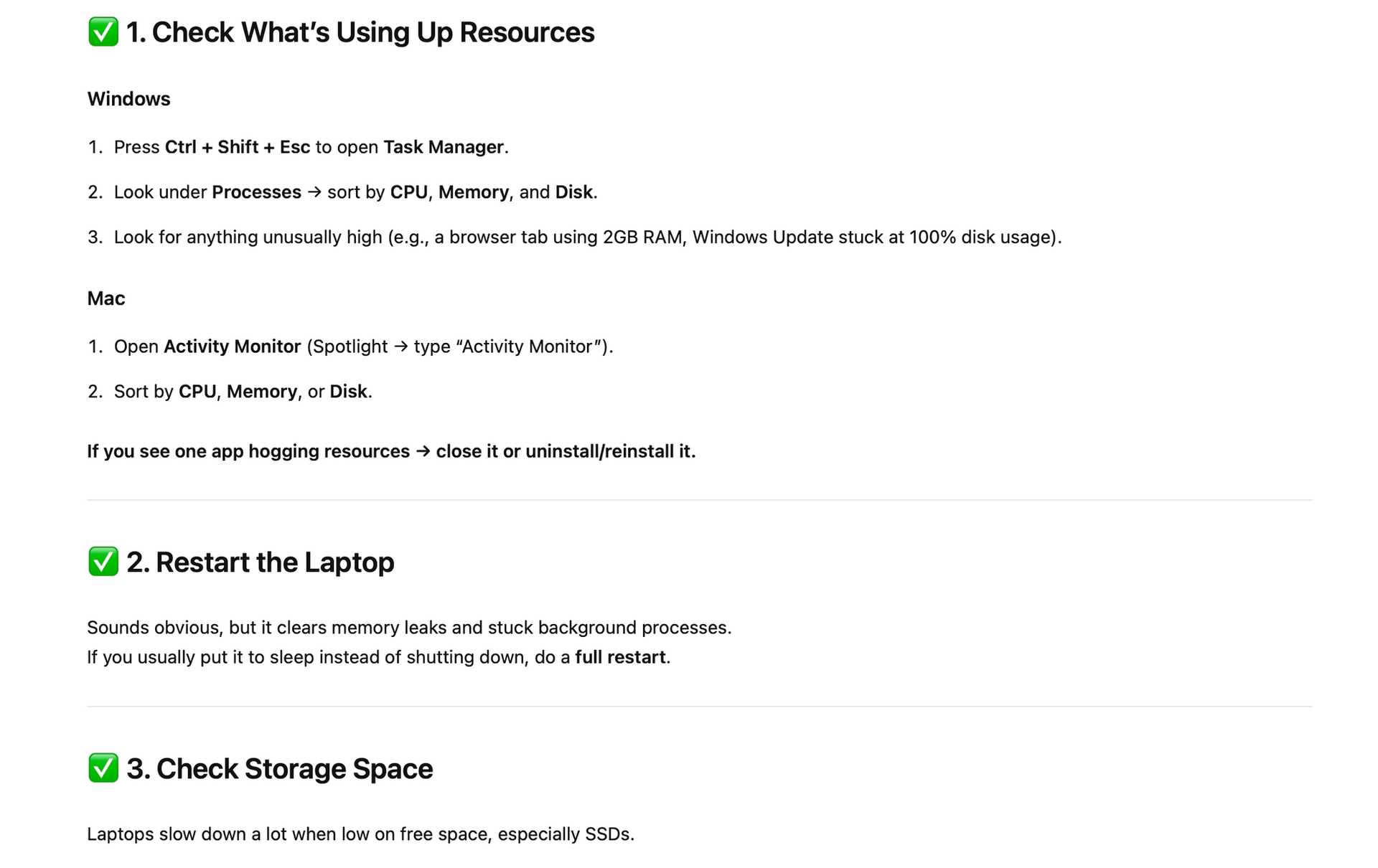 Chatgpt troubleshooting output