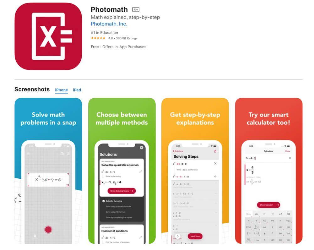Math apps for school kids