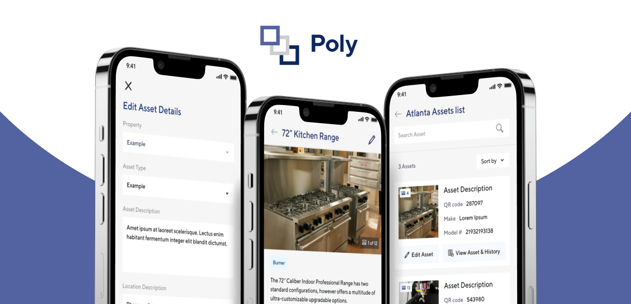 Poly Asset Tracking with Barcode Scanner  Mobile App