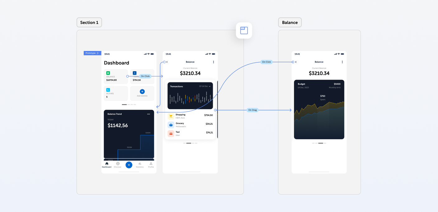 example of prototype in app development