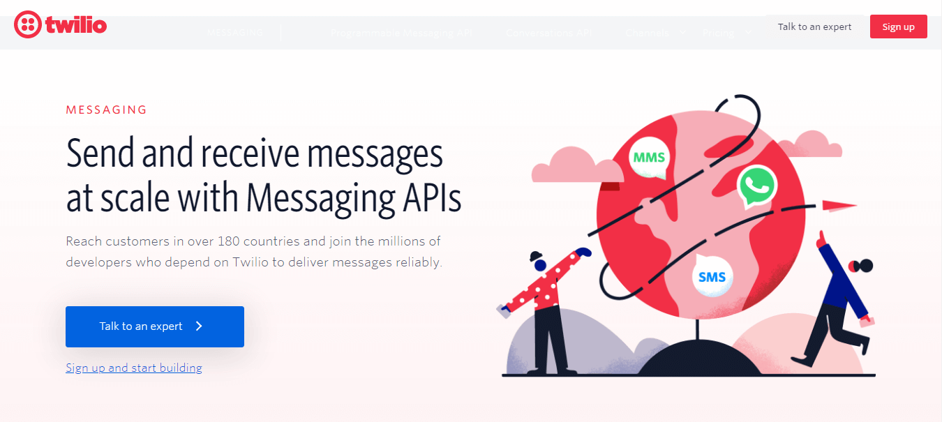 How does Twilio voice chat API work in app developement?