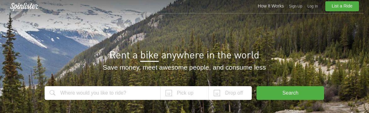 Peer to best sale peer bike sharing