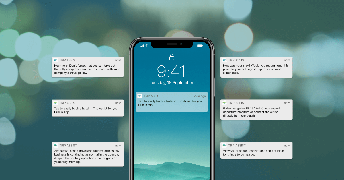 Push notifications in travel apps development