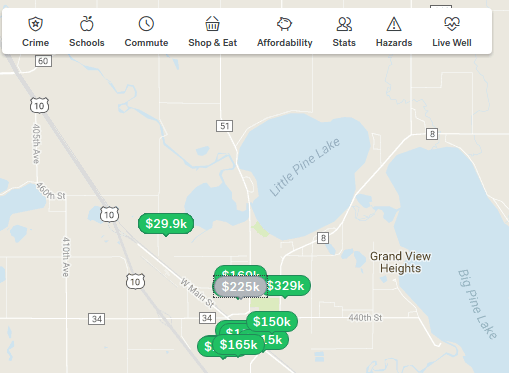 trulia map